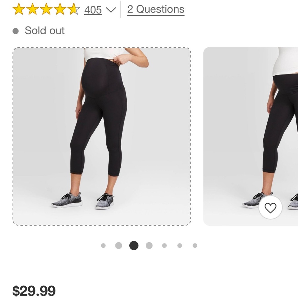 Maternity leggings